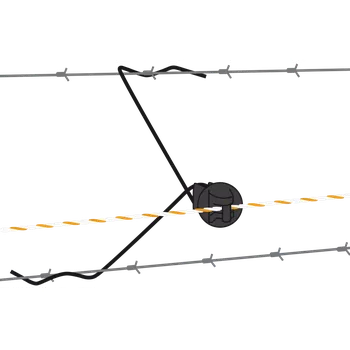 Pro koně Izolátor pro předsazení vodiče na pletivo/plot