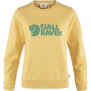 Dámské oblečení svetr dámský FJÄLLRÄVEN Fjällräven Logo Sweater W Mais Yellow - XXS