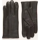 Boss Pánské Kožené Rukavice Hainz S Funkcí Touchscreen, tmavě...