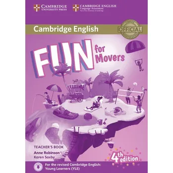 Anglický jazyk Fun for Movers Fourth edition Teacher´s Book with downloadable audio