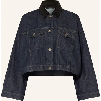 Dámský blejzr Drykorn Dámská Bunda Hranatého Střihu Holbrooks V&nbsp;Džínovém...