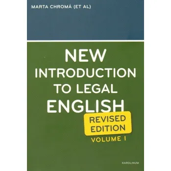 Anglický jazyk New Introduction to Legal English vol. 1 (Revised Edition)