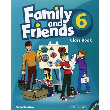 Cizí jazyk Family and Friends 6 Class Book + MultiROM