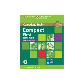 Anglický jazyk Compact First Second Edition Workbook without Answers + Audio CD