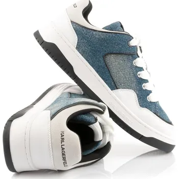 Dámské tenisky TENISKY KARL LAGERFELD JEANS KREW LO LACE DENIM W/BLUE