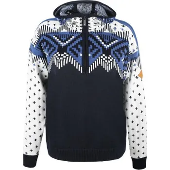 Dámský svetr Kama Merino svetr 5057 108 - tmavě modrá M