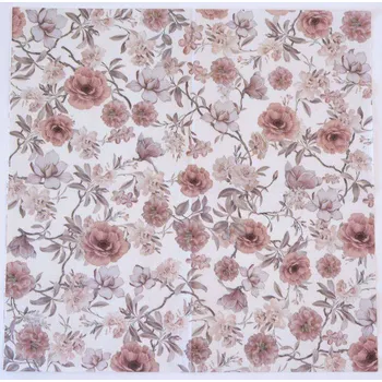 Papírový ubrousek Ubrousek na decoupage - Květiny - Keříkové růže