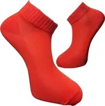 Kotníkové ponožky B 39-42 červená