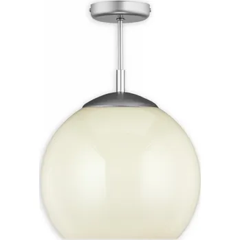 Svítidlo Lemir Stropní svítidlo O1836 W1 K_2 Kula přisazená průměr 30 cm, krémová