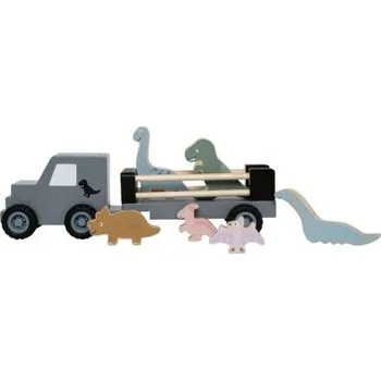 Dřevěná hračka JaBaDaBaDo Truck Dino