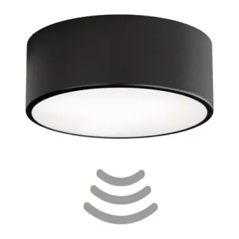 TEMAR Stropní svítidlo 00042 CLEO 200 +čidlo HF CR IP20 černá 1xE27