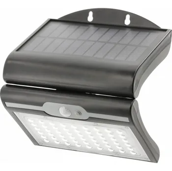 Venkovní osvětlení GTV Solární LED reflektor LD-RAMOS50W-CW-10 RAMOS Solární fasádní svítidlo