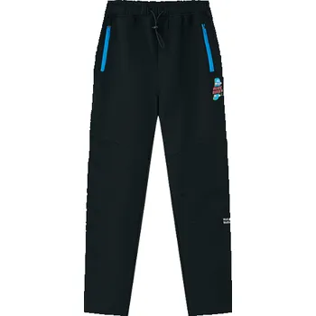 Chlapecké kalhoty Chlapecké SOFTSHELLOVÉ KALHOTY ZATEPLENÉ černé B2592