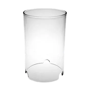 Svícen Skleněné stínidlo na svíčku - ŽLÁBEK (65/2,2/100) (Skleněný kryt na svíčku 65/2,2/100)