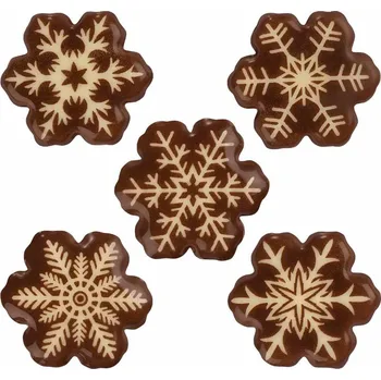 Čokoláda Günthart Balení Sněhové vločky z čokolády (160ks)