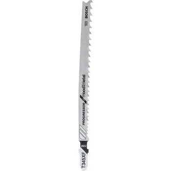 Pilový plátek BOSCH Pilový list do kmitací pily T 345 XF Progressor for Wood and Metal