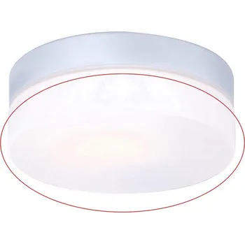 Stínidlo Globo - Náhradní sklo ke stropnímu svítidlu VRANOS E27 stříbrná pr. 18,4 cm