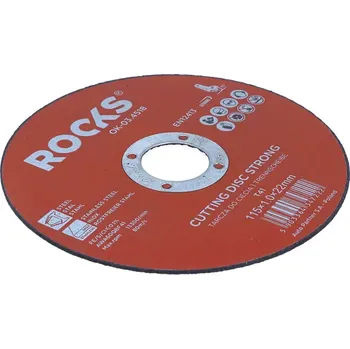 Řezný kotouč ŘEZNÝ KOTOUČ NA ŽELEZO INOX STRONG 115X1,0X22,2 - T41 ROOKS (OK-03.4518)
