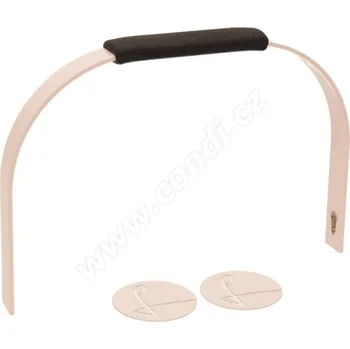 Cestovní taška Výměnný set černý s pastelově růžovou - LIEBLINGSKORB handle set black pastellrosa