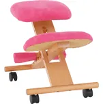 Ergonomická klekačka, růžová / buk, GROCO