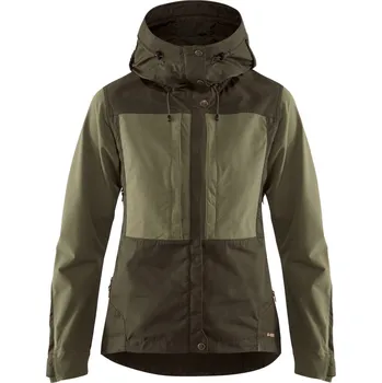 Horolezecká bunda dámská FJÄLLRÄVEN Keb Jacket W Deep Forest-Laurel Green - M