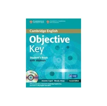 Anglický jazyk Objective Key Second Edition Student's Book with answers + CD-ROM