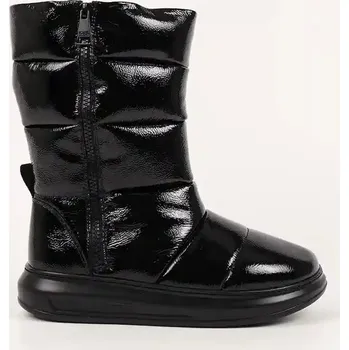 Dámská zimní obuv Kožené sněhule Karl Lagerfeld KAPRI KOSI černá barva, KL44573A KL44573A.F0X 99X, EUR 37