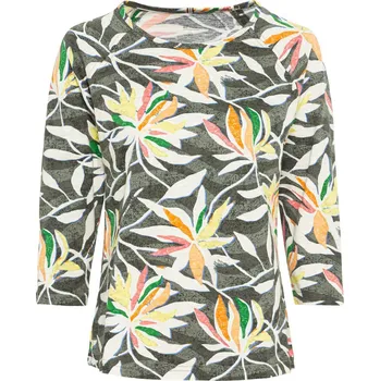 Dámské tričko TRIČKO CAMEL ACTIVE T-SHIRT 3/4 SLEEVE AOP MULTICOLOUR