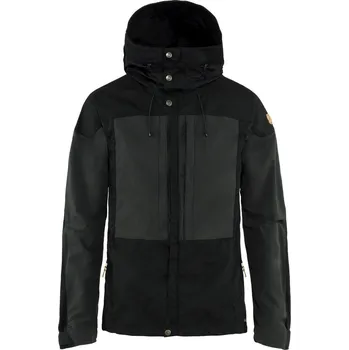 Horolezecká bunda pánská FJÄLLRÄVEN Keb Jacket M Black - XXL