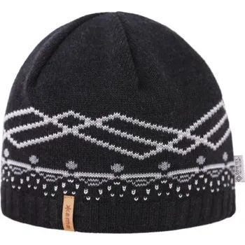 Sušička Kama pletená Merino čepice AW60 111 - tmavě šedá L