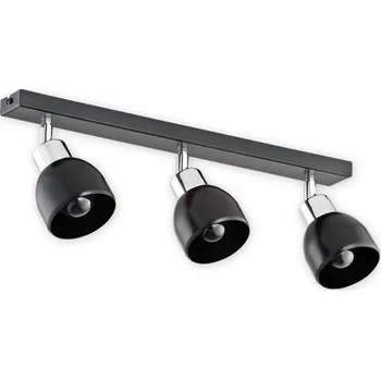 Svítidlo Lemir Bodové svítidlo O2593 P3 CZA Feniks spot 3, černá matná + chrom
