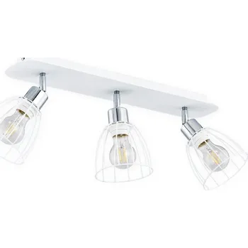 Svítidlo Lemir Stropní svítidlo O2693 P3 BIA Hornet spot 3, bílá matná + chrom