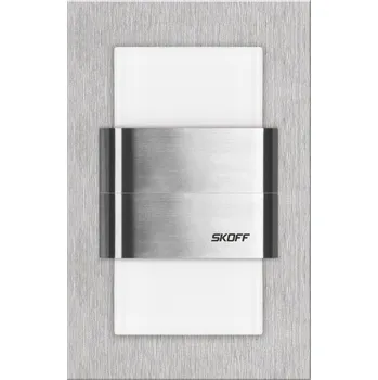 Nástěnné svítidlo SKOFF LED nástěnné svítidlo MH-TDU-K-W-1 DUO TANGO nerez(K) studená(W,6500K)