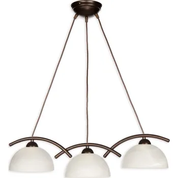 Lemir Závěsné svítidlo na lanku O1743 RW Loko závěs 3, wenge