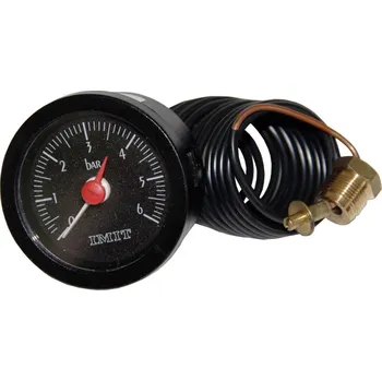 Příslušenství ke kotli DNK Tlakoměr kapilárový 0-6 bar - 52 mm IMIT