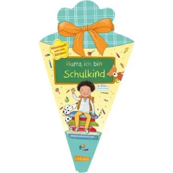 První čtění Schlau für die Schule: Hurra, ich bin Schulkind (Schultüte mint/gelb) – Sabine Rothmund (DE)