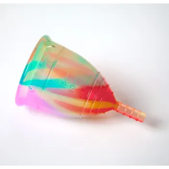 Menstruační kalíšek Menstruační kalíšek Yuuki 2 Rainbow Soft Economic (YU127)