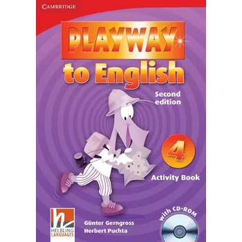 Cizí jazyk Playway to English 4 Second Edition Activity Book + CD-ROM