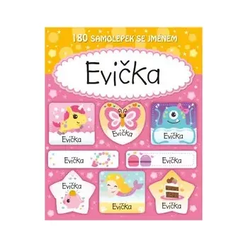samolepka Veselé nálepky samolepky se jménem Evička