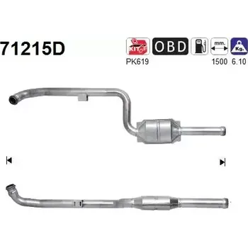 Katalyzátor AS Katalyzátor ASA 71215D