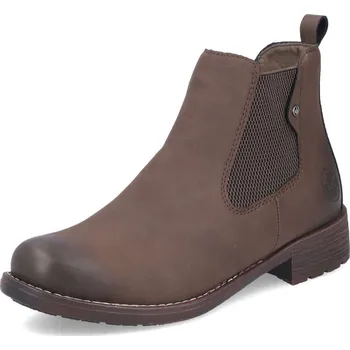 Dámské kozačky Dámská kotníková obuv RIEKER 79450-24 hnědá W5 42