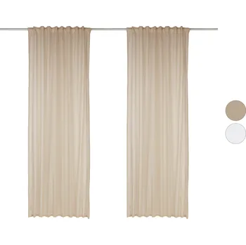 Fototapeta LIVARNO home Sada závěsů, 2dílná, 135 x 254 cm