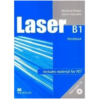 Anglický jazyk Laser B1 Workbook without key + CD New Ed.