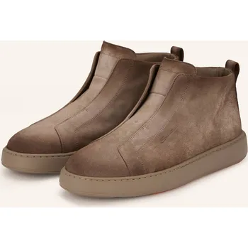 Pánské tenisky Santoni Pánské Slip-On Sneakersy Victory, černošedá, 43