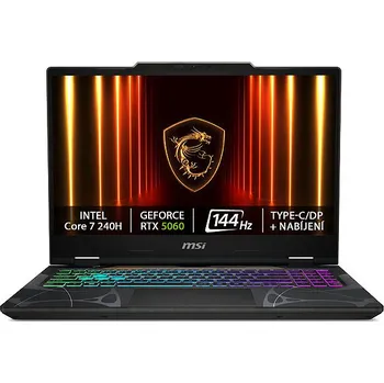 Notebook MSI Cyborg 15 B2RWFKG-414XCZ kovový