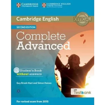 Anglický jazyk Complete Advanced Second Edition Student´s Book without answers with CD-ROM with Testbank