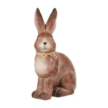 Velikonoční dekorace Zajíc z polyresinu. Cena za 1ks.