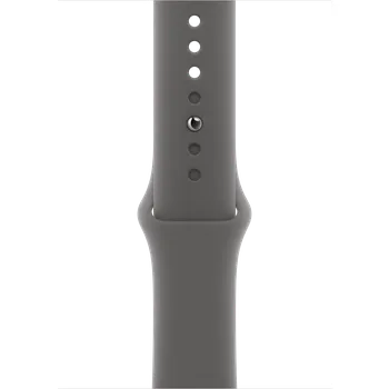 Řemínek na hodinky Apple Watch 46mm skálově šedý sportovní řemínek - S/M MXLX3ZM/A
