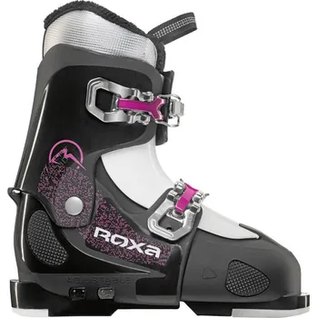 Sjezdové boty Dětské nastavitelné lyžařské boty ROXA CHAMELEON 3 black/pink 21/22