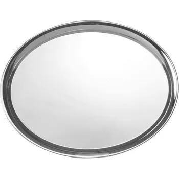 Tác Gastro Servírovací tác podnos oválný 28,5x22 cm nerez